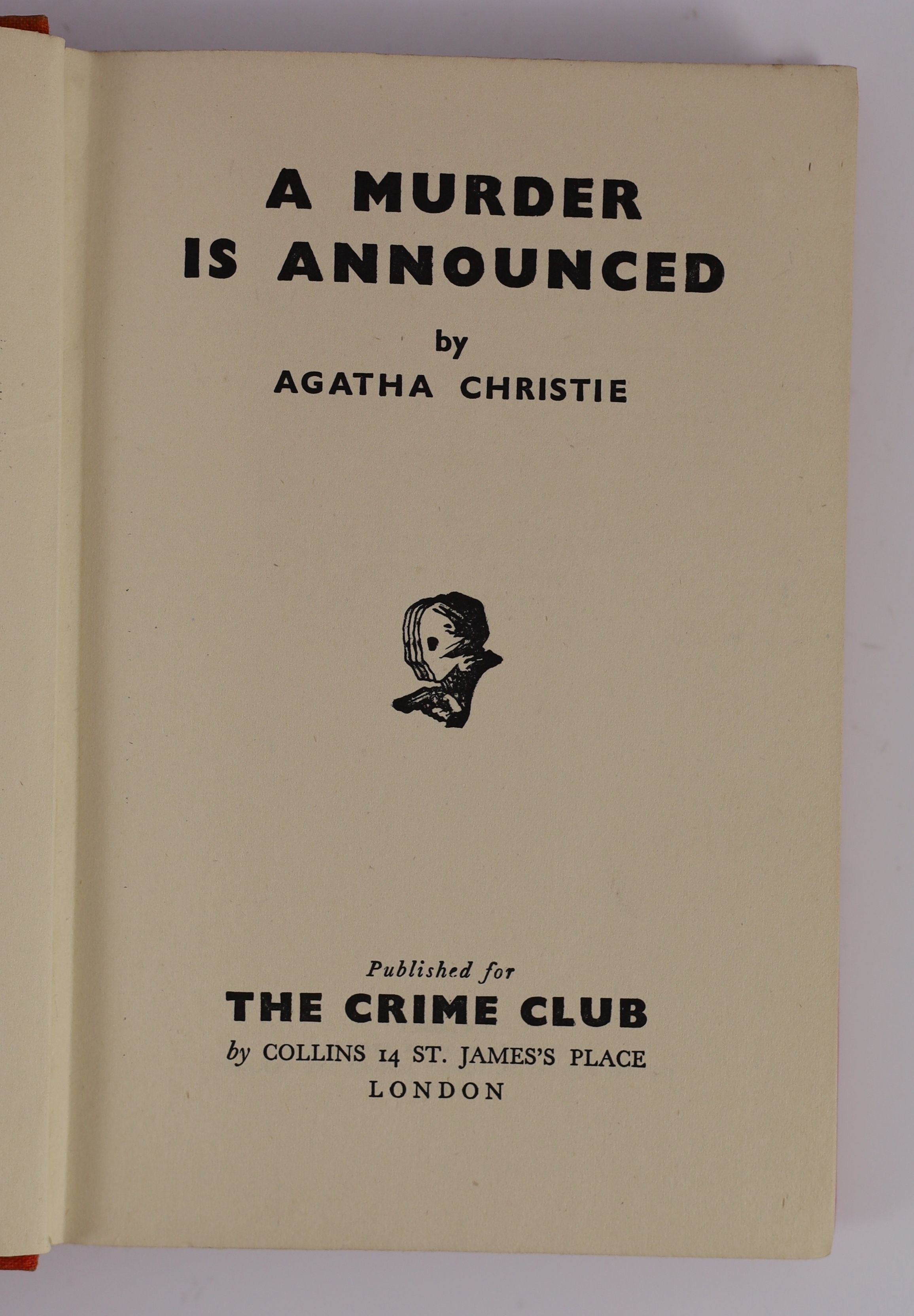 Christie, Agatha - A Murder Is Announced, 1st edition